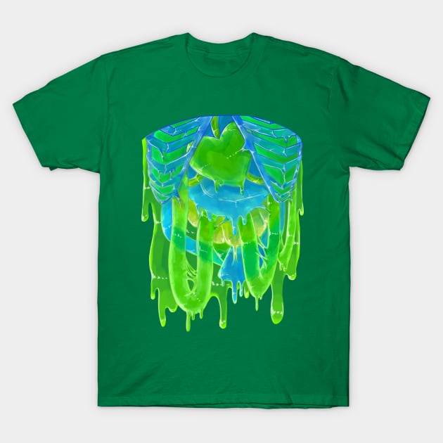 Slime Gore T-Shirt by candychameleon